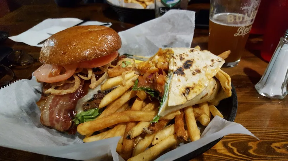 Rimrocker Burger 1 2 Buffalo Chicken Wrap